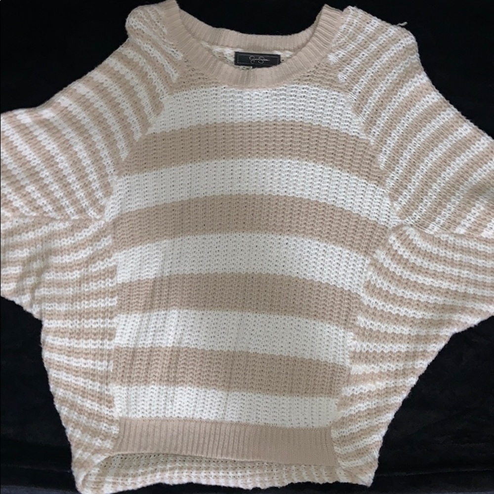 Cropped Striped sweater, size XS!